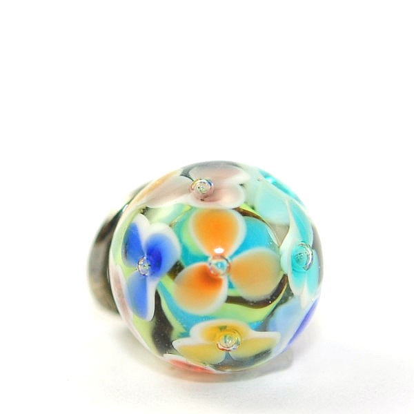 Trollbeads - Tagtraum Blüten Quaste - limitiert - WYSIWYG