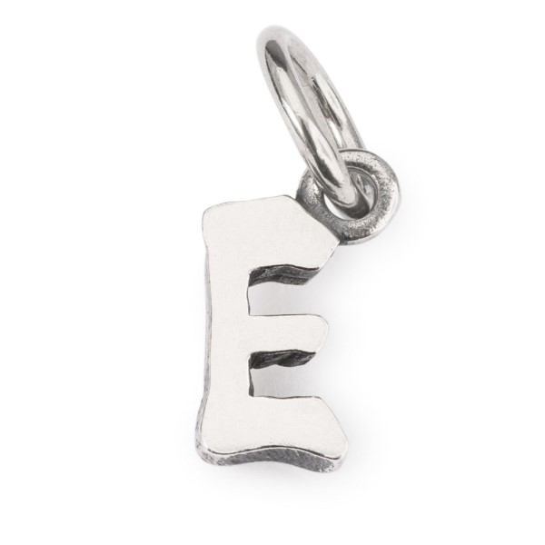 Trollbeads - Buchstabe - Anhänger - E
