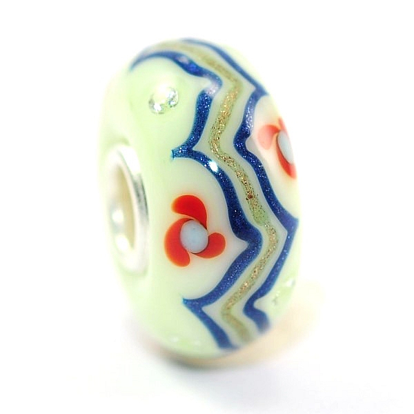 Trollbeads Day 2025 - Blütenschimmer in Elfenbein - WYSIWYG