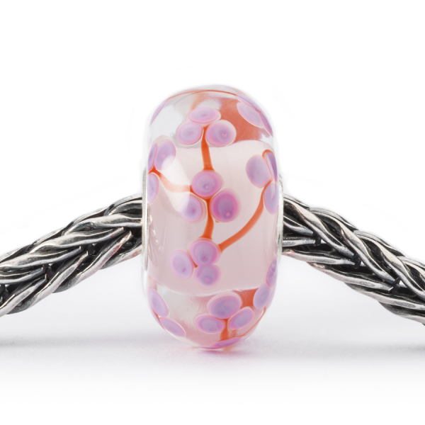 Trollbeads - Pfirsichblüte - People´s Bead 2022