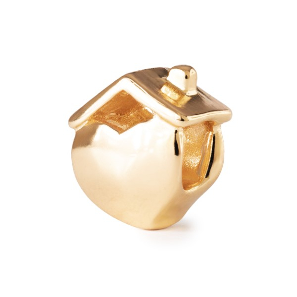 Trollbeads - Heimat, vergoldet