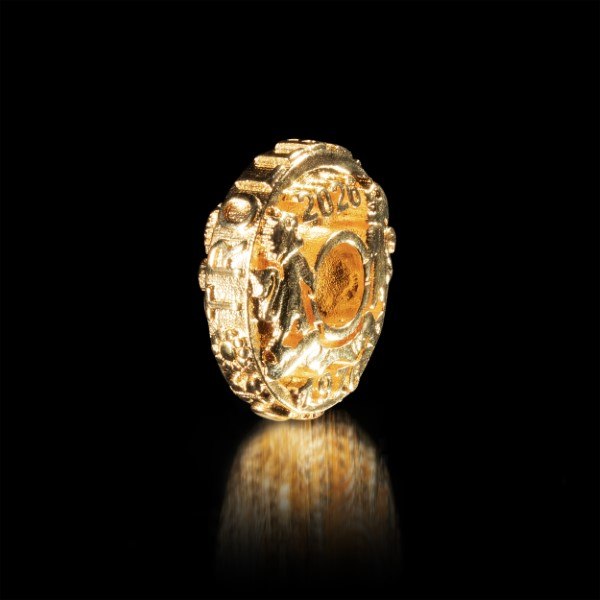 Trollbeads - Jubilee, Gold Plated