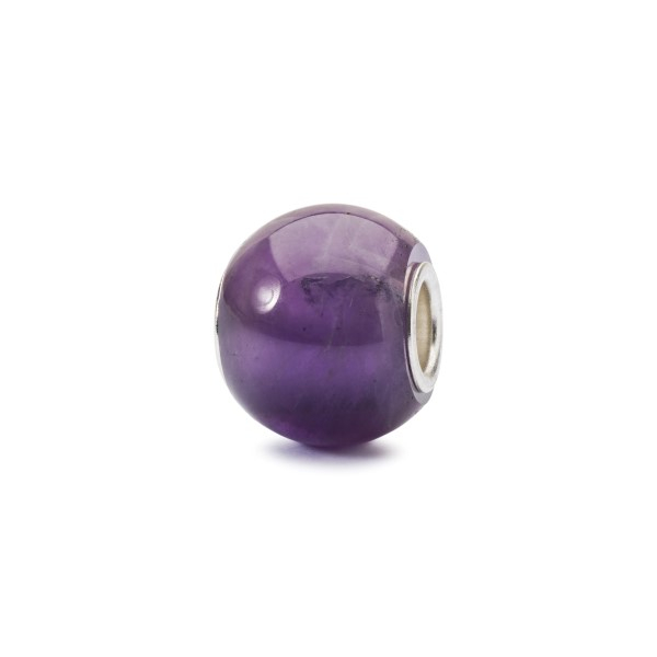 Trollbeads - Herbst - Runder Amethyst