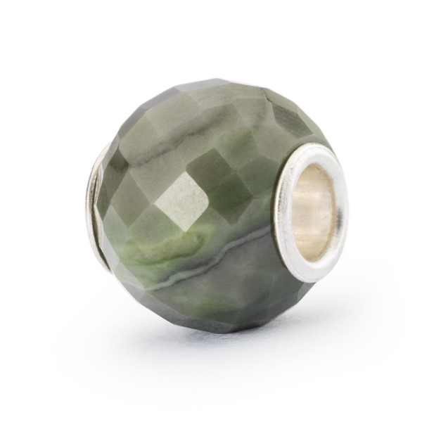 Trollbeads - Spring 2023 - Round Green Calcite Facet