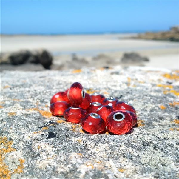 Katzenmaiers - Glas-Quarz Facette - Garnet