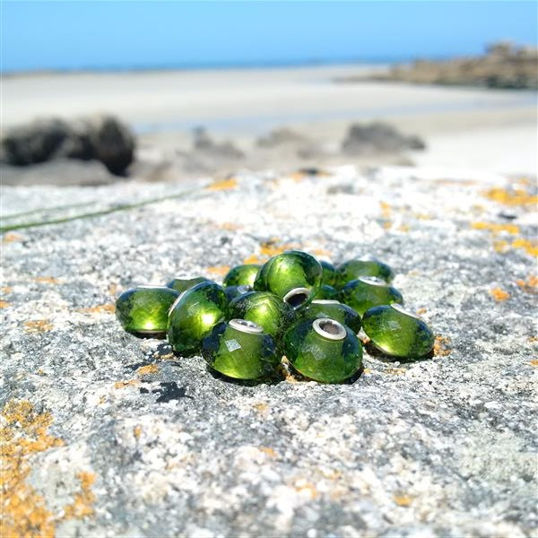 Katzenmaiers - Glas-Quarz Facette - Peridot