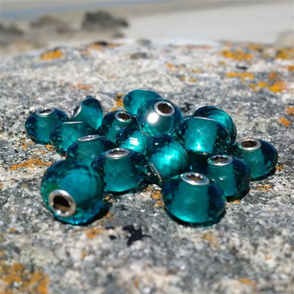 Katzenmaiers - Glas-Facette - Petrol Tourmaline