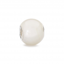 Trollbeads - Round White Moonstone