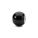Trollbeads - Round Black Onyx