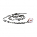 Trollbeads - Fantasy Halskette mit rosa Perle